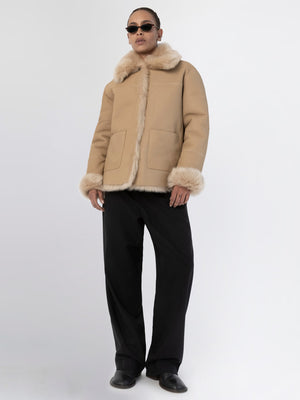 DALLAS JACKET - CREME