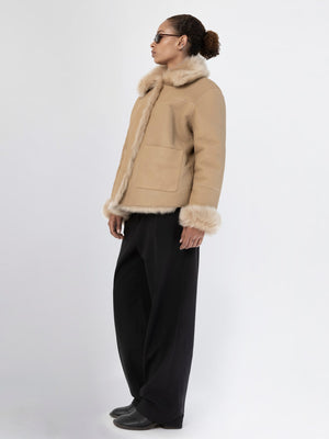 DALLAS JACKET - CREME