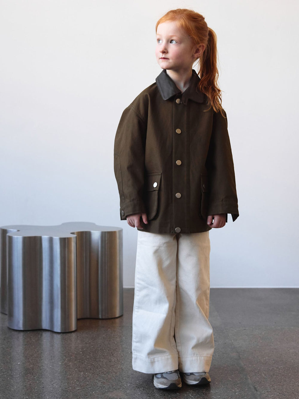 BROOKLYN KIDS JACKET - ARMY