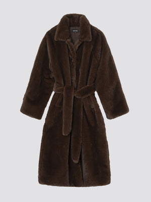 KELLY COAT - BROWN
