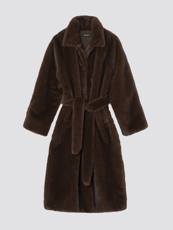 KELLY COAT - BROWN