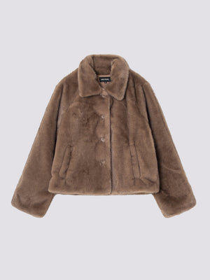 KELLY JACKET - LIGHT BROWN
