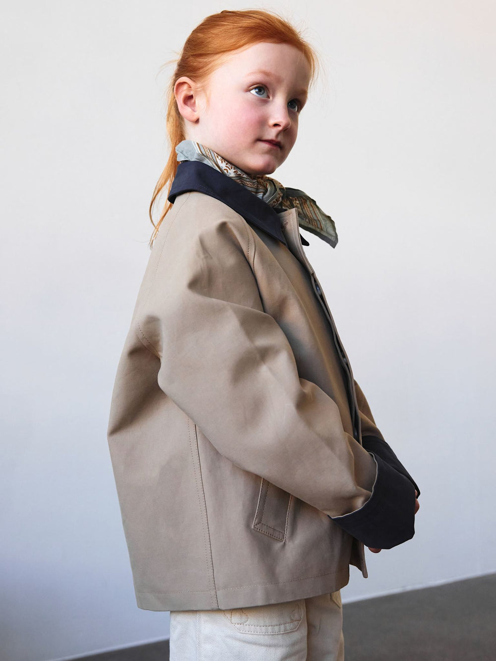 JOEL KIDS JACKET - BEIGE