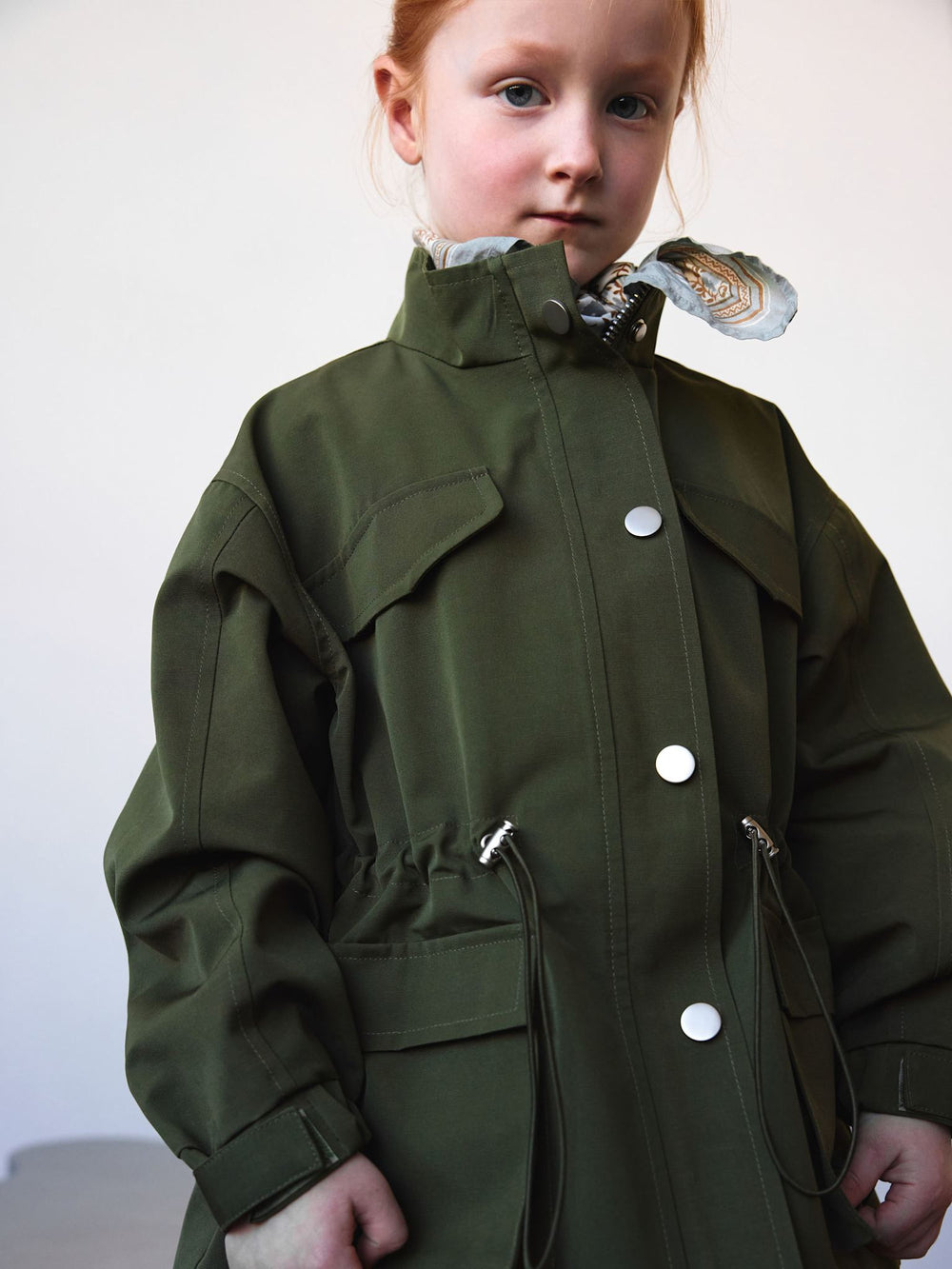 TRACY KIDS JACKET - ARMY