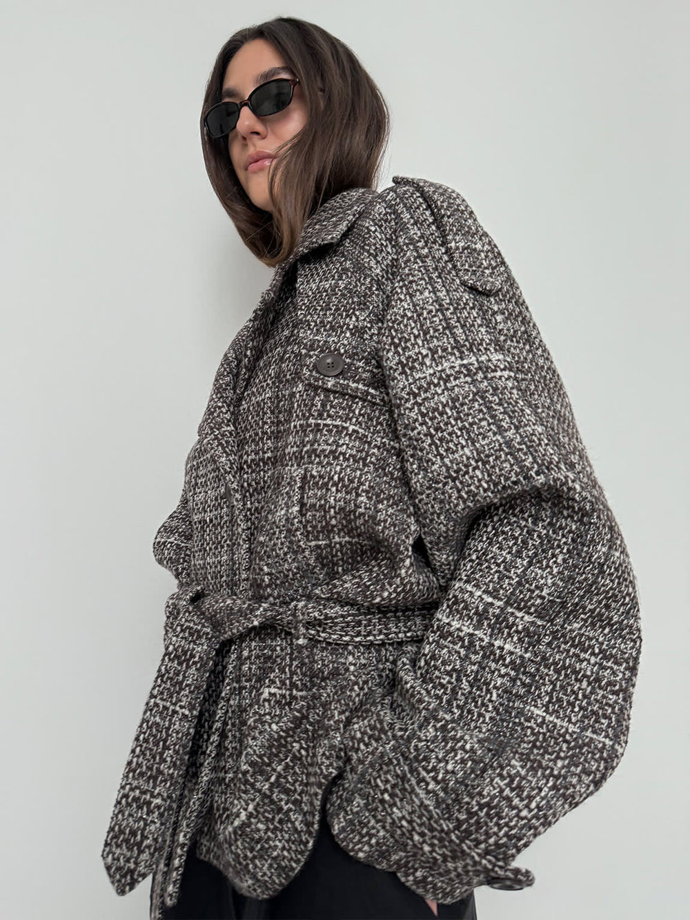 QUINN JACKET - TWEED