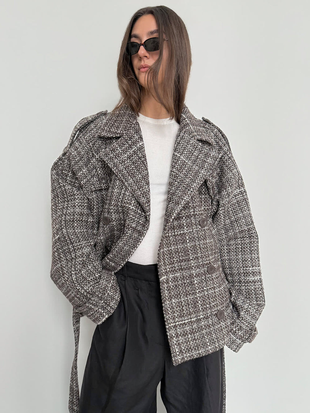 QUINN JACKET - TWEED