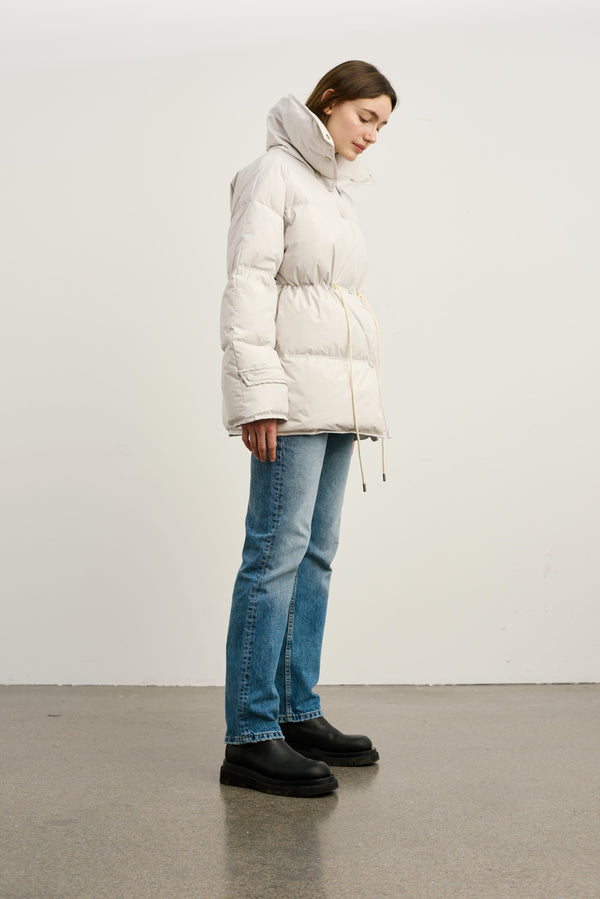 LULU DOWN JACKET - GREY