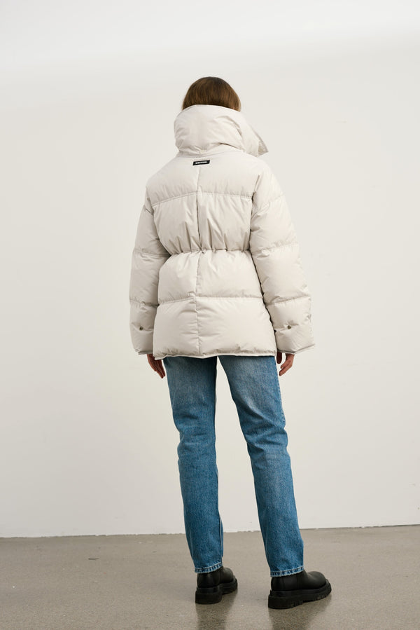 LULU DOWN JACKET - GREY