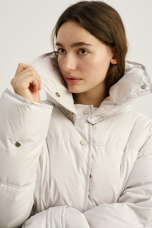 LULU DOWN JACKET - GREY