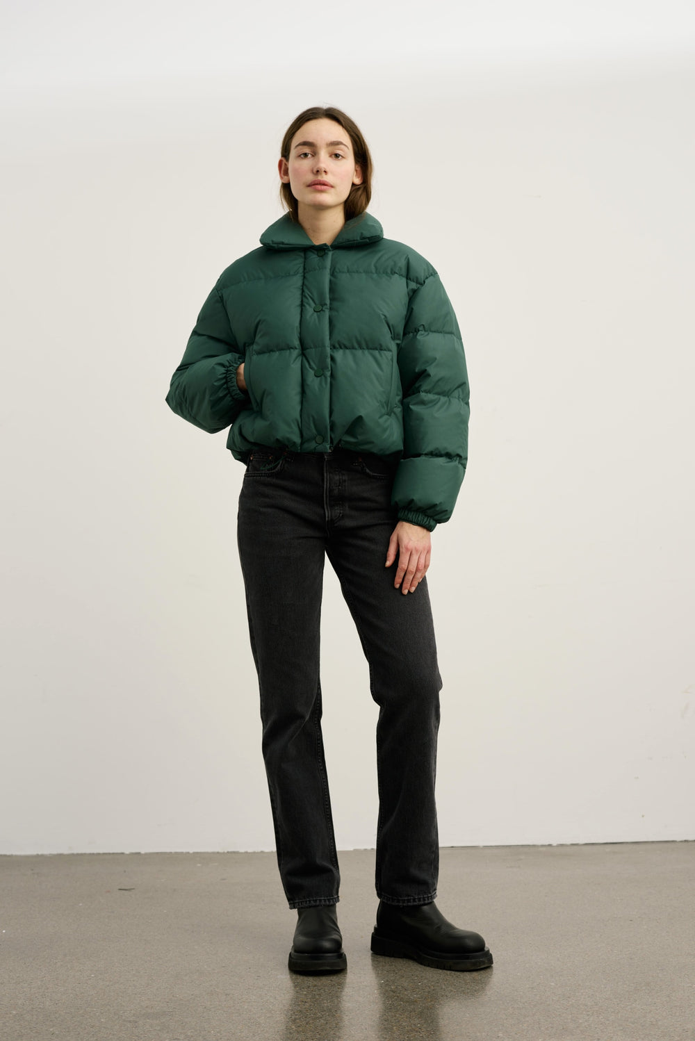 FREDERIKKE JACKET - DARK GREEN