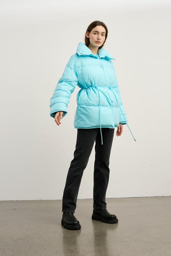 LULU DOWN JACKET - BABYBLUE