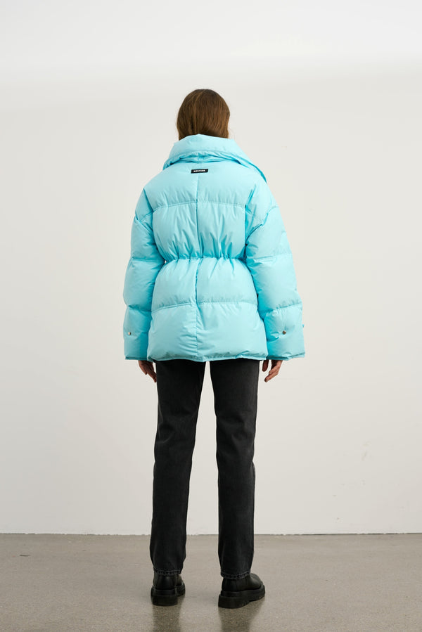 LULU DOWN JACKET - BABYBLUE