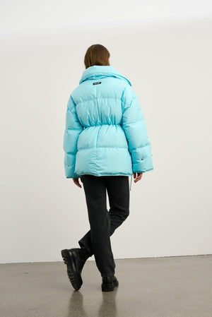 LULU DOWN JACKET - BABYBLUE