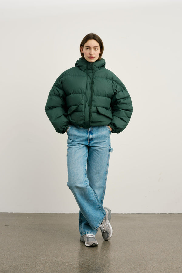 ELLA JACKET - DUSTY GREEN