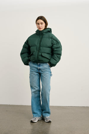 ELLA JACKET - DUSTY GREEN