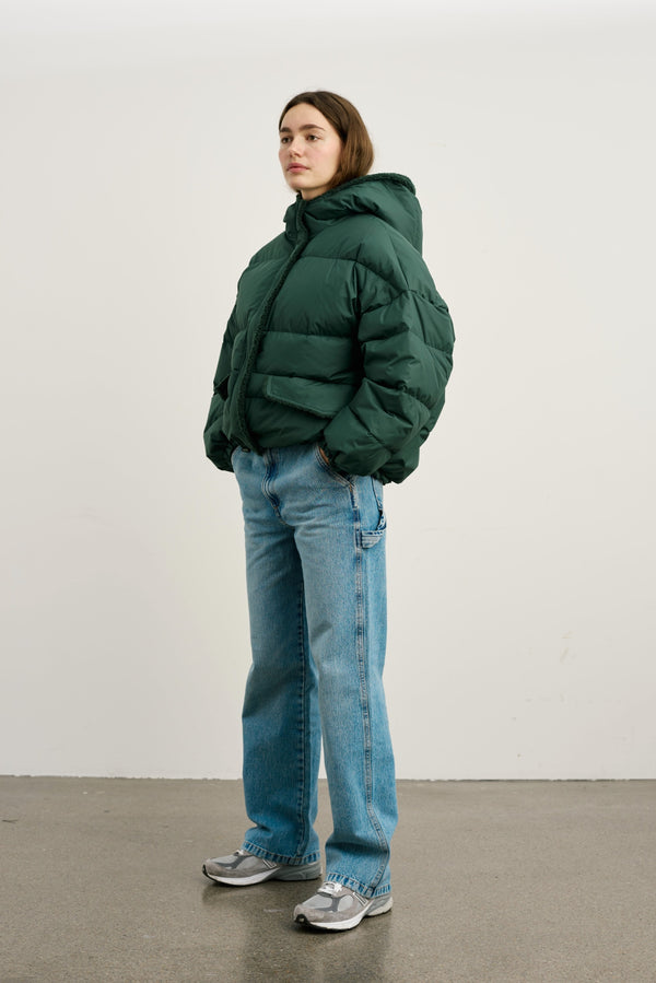 ELLA JACKET - DUSTY GREEN