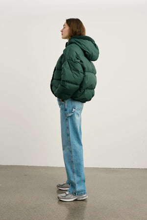 ELLA JACKET - DUSTY GREEN
