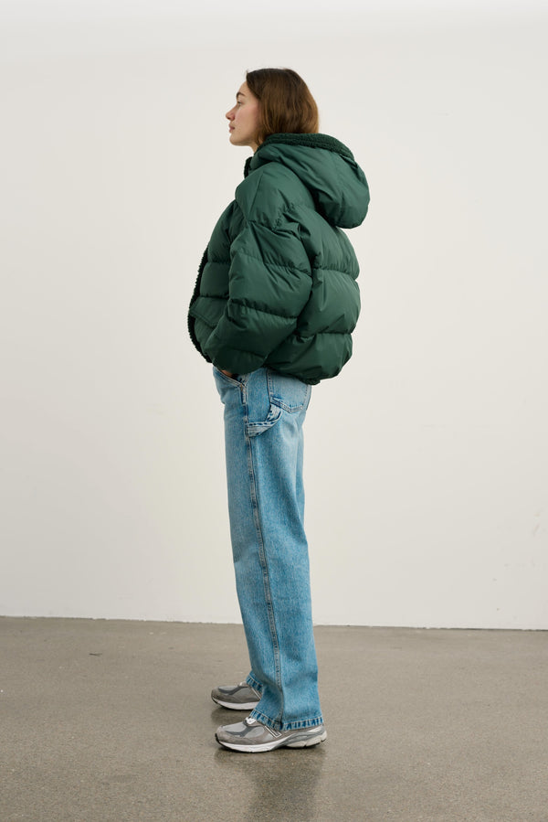 ELLA JACKET - DUSTY GREEN