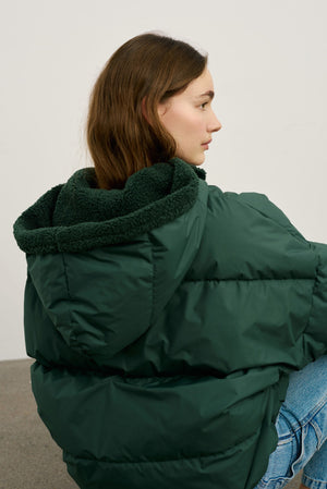 ELLA JACKET - DUSTY GREEN