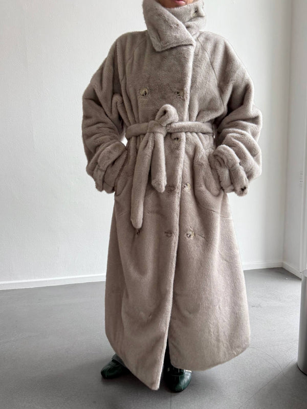 ATLAS COAT - LIGHT GREY