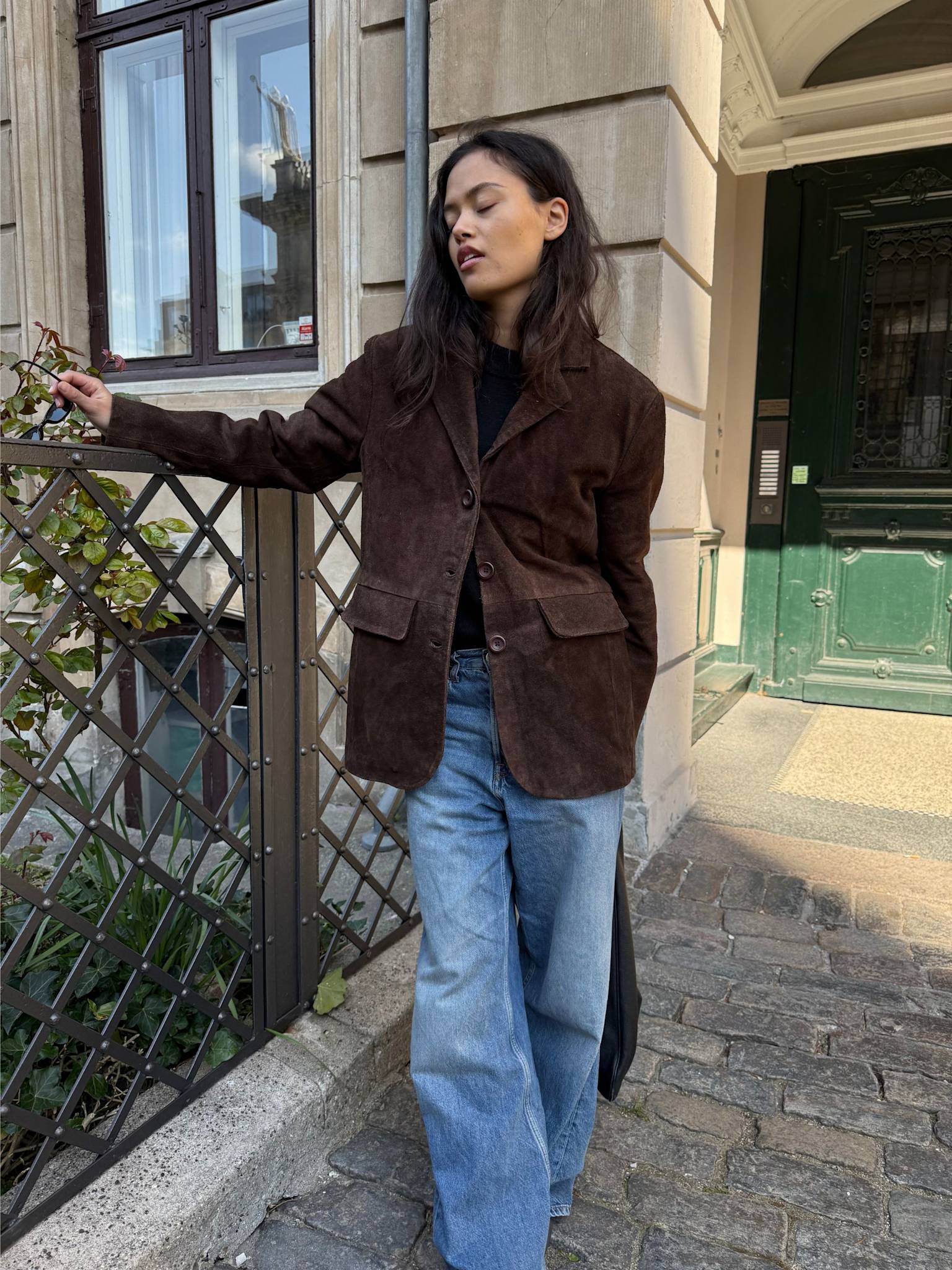 DREW SUEDE JACKET