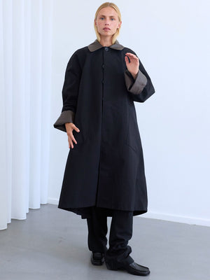KATY COAT - BLACK