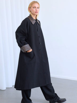 KATY COAT - BLACK
