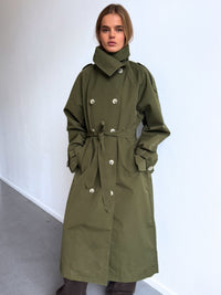 BELLO NYLON COAT - ARMY
