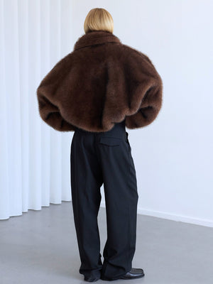 CAPRI JACKET - BROWN