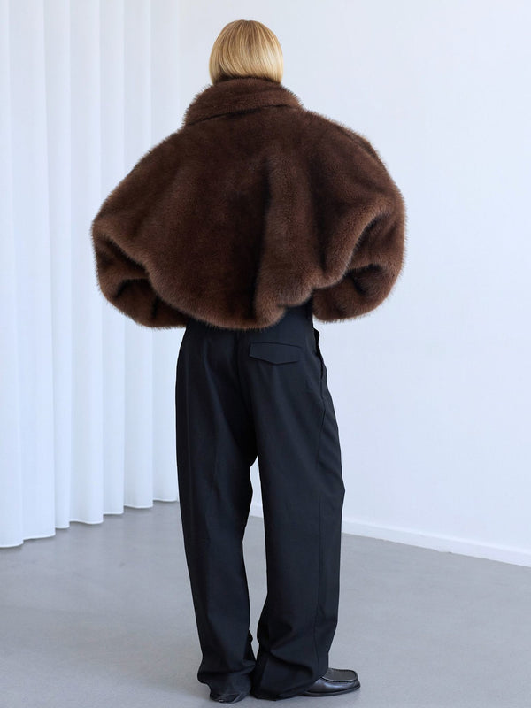 CAPRI JACKET - BROWN