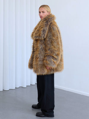 PALMER COAT - BROWN