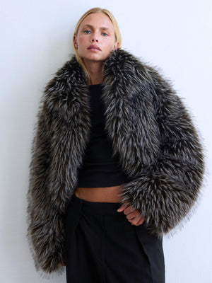 ISOLDE JACKET - BROWN