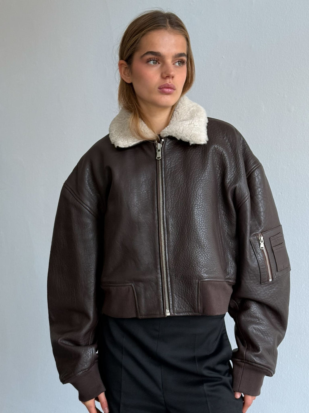 ESTELLE JACKET - BROWN