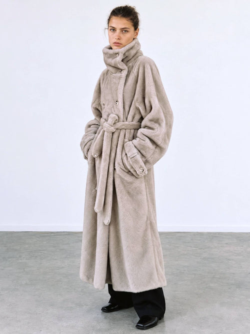 ATLAS COAT - LIGHT GREY