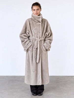 ATLAS COAT - LIGHT GREY