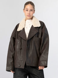 VENDA JACKET - BROWN