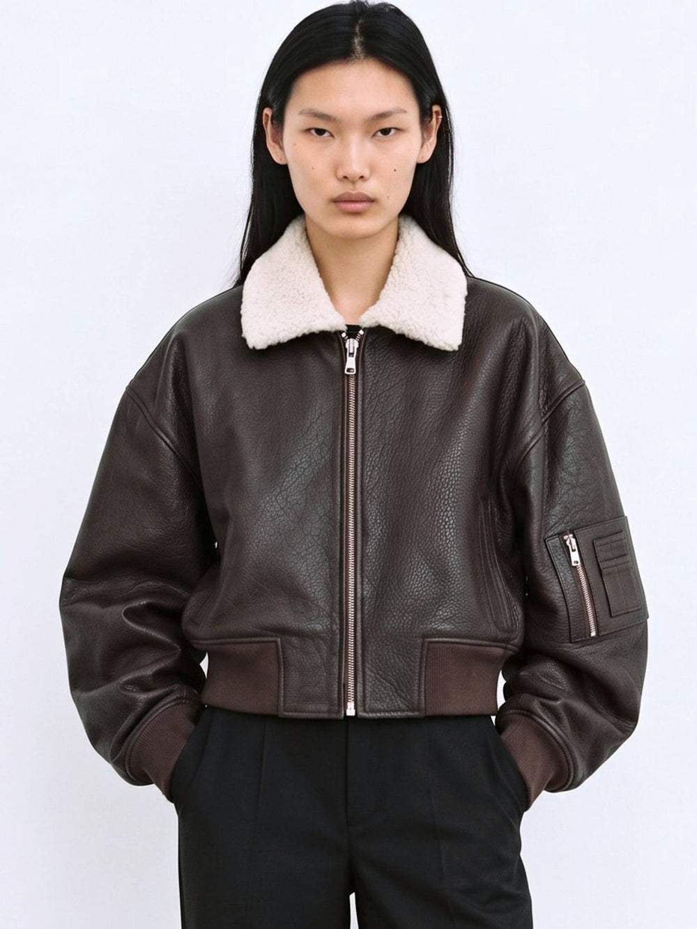 ESTELLE JACKET - BROWN