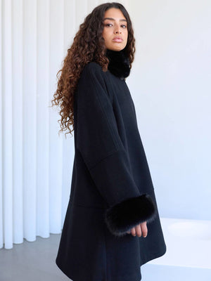 PAULA COAT - BLACK