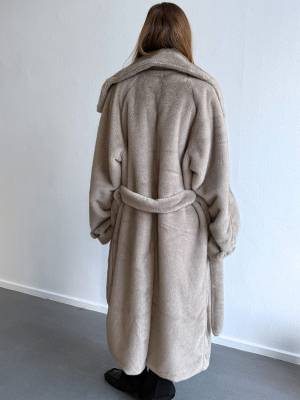 ATLAS COAT - LIGHT GREY