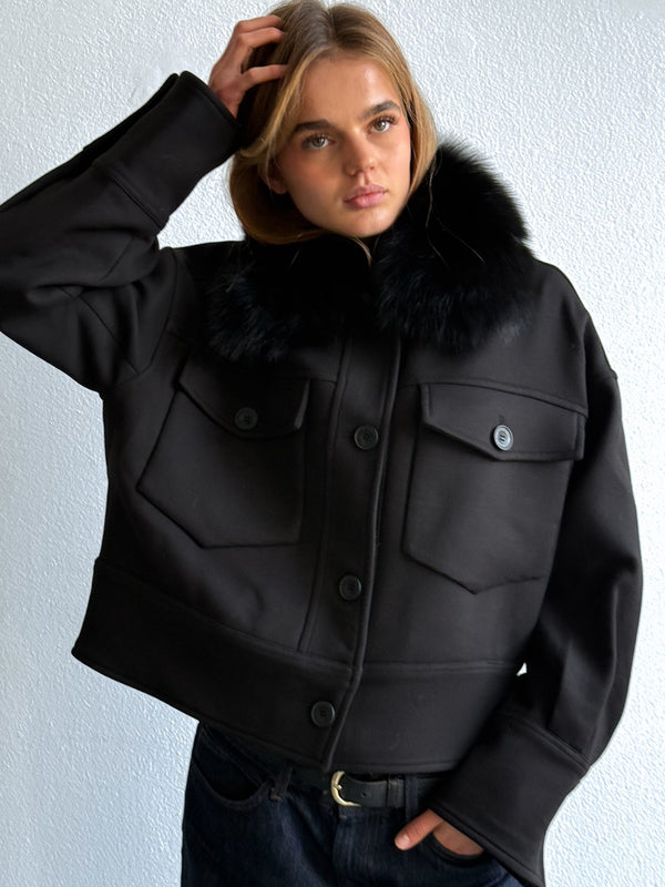 CHARLIE JACKET - BLACK