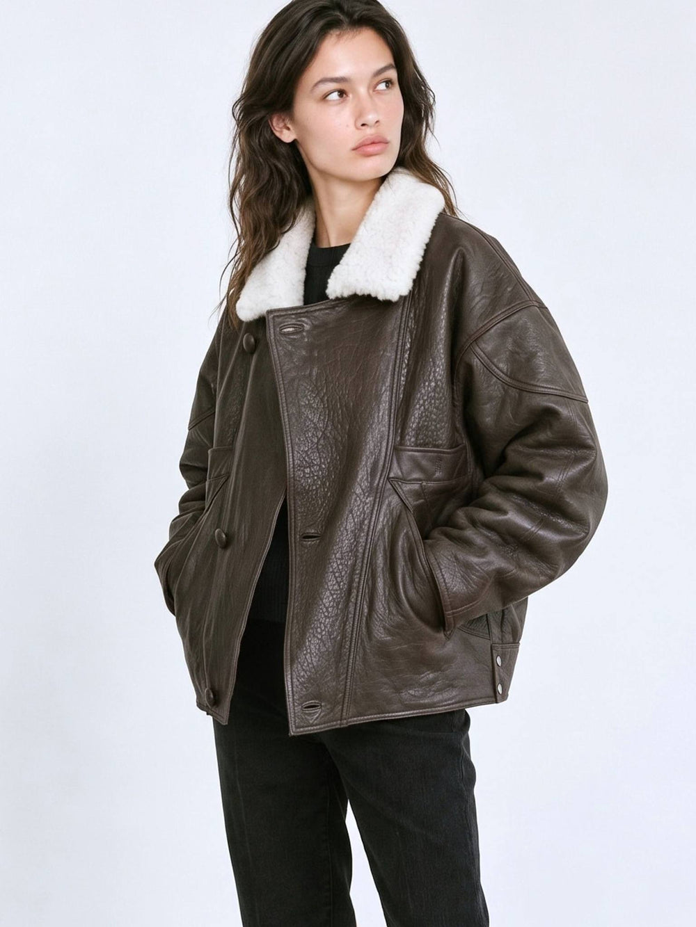 VENDA JACKET - BROWN