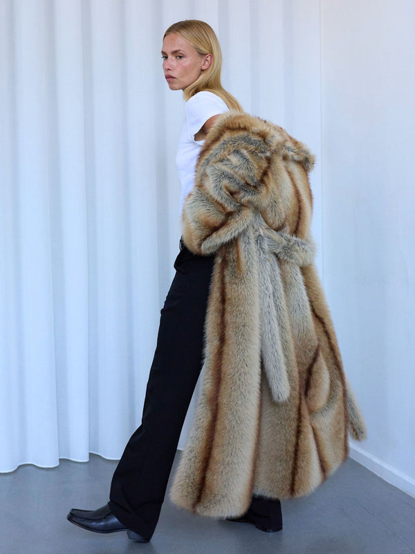 ISOLDE COAT - BEIGE