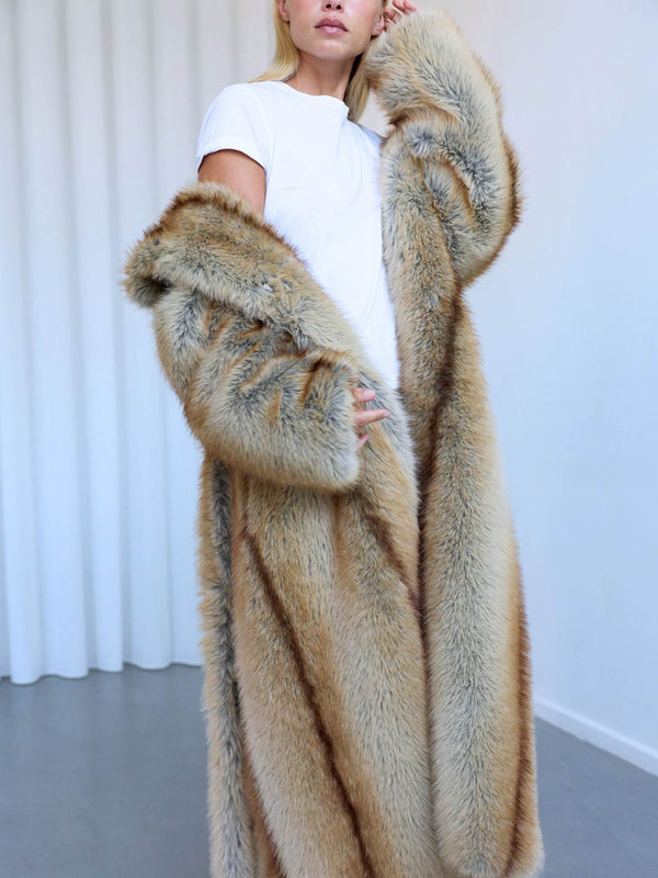ISOLDE COAT - BEIGE