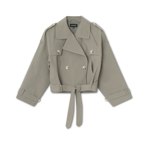 BOBBY CANVAS JACKET - GREY