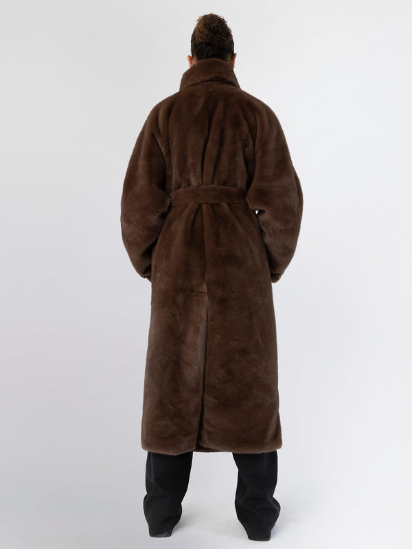 ATLAS COAT - BROWN