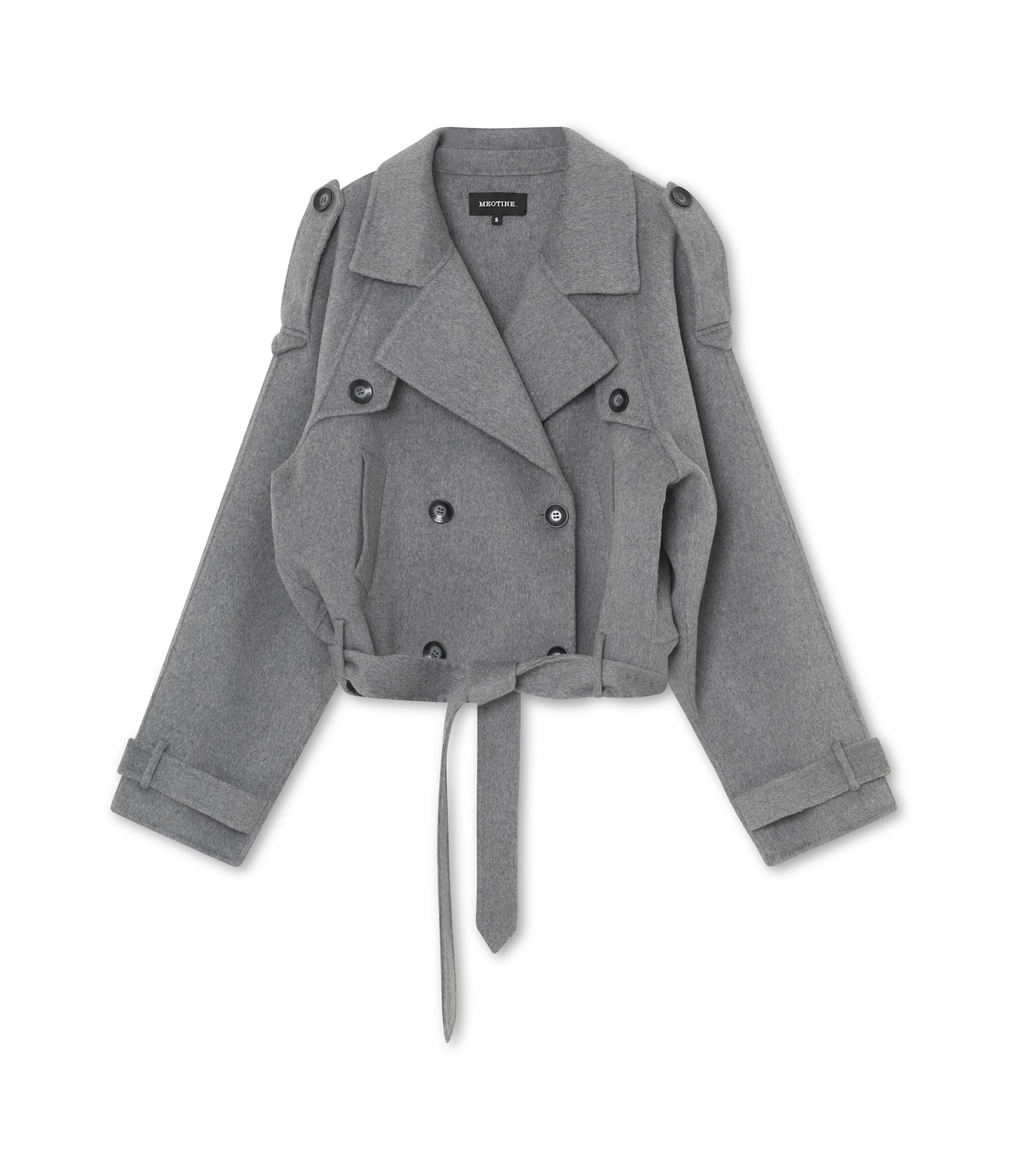 ASON DUMBO WOOL JACKET グレー カジュアルジャケット MUSINSA公式 | ASON DUMBO WOOL JACKET / GRAY