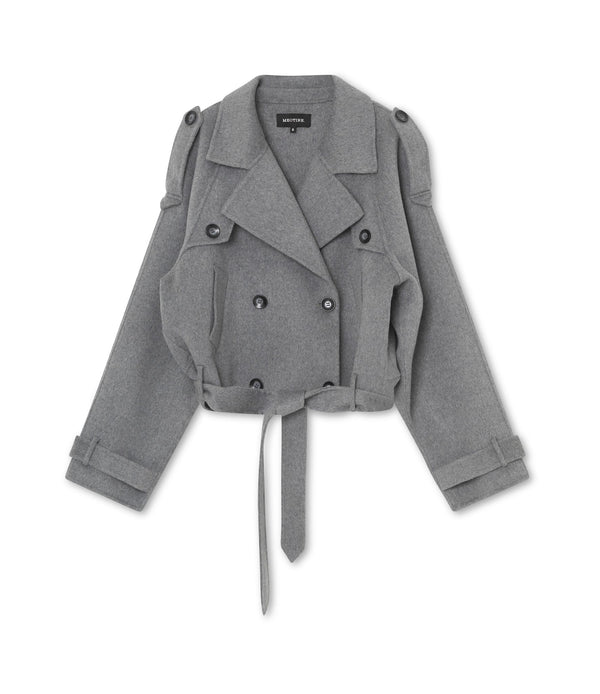 JOHN WOOL JACKET GREY