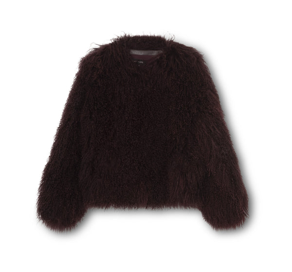 CARLY JACKET - BURGUNDY