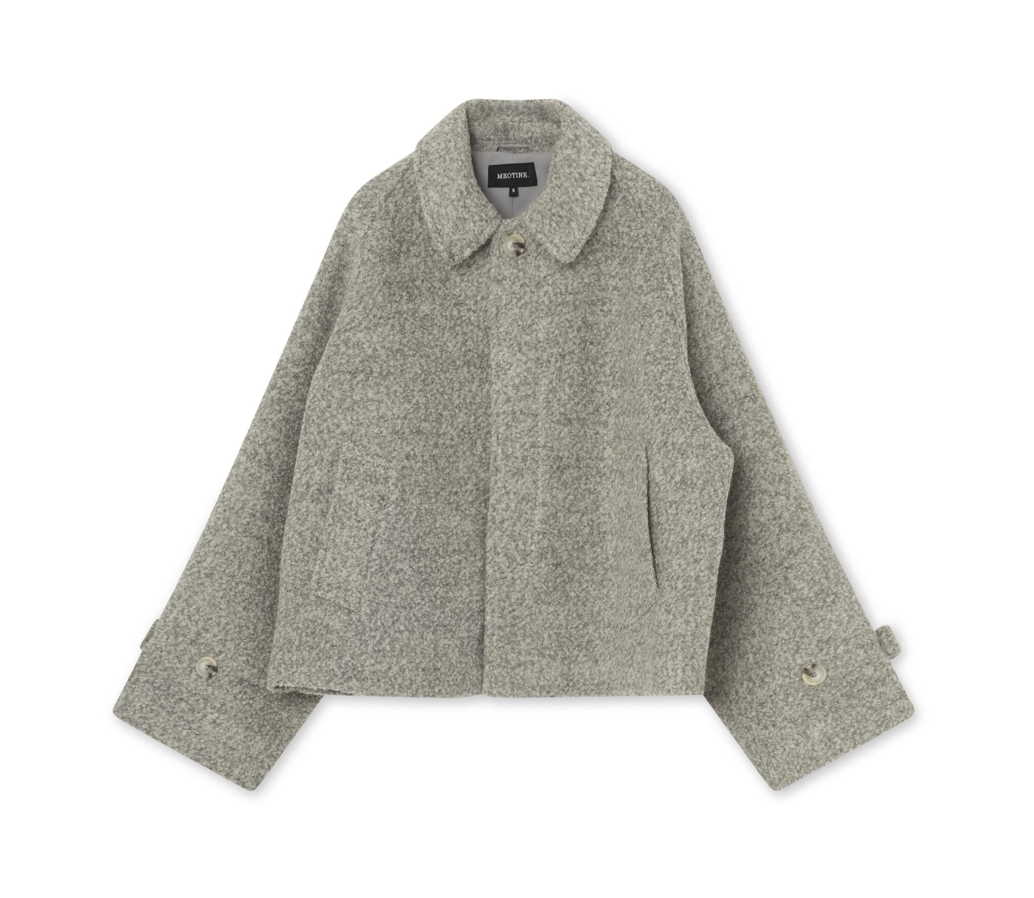 GIA BOUCLE JACKET - GREY