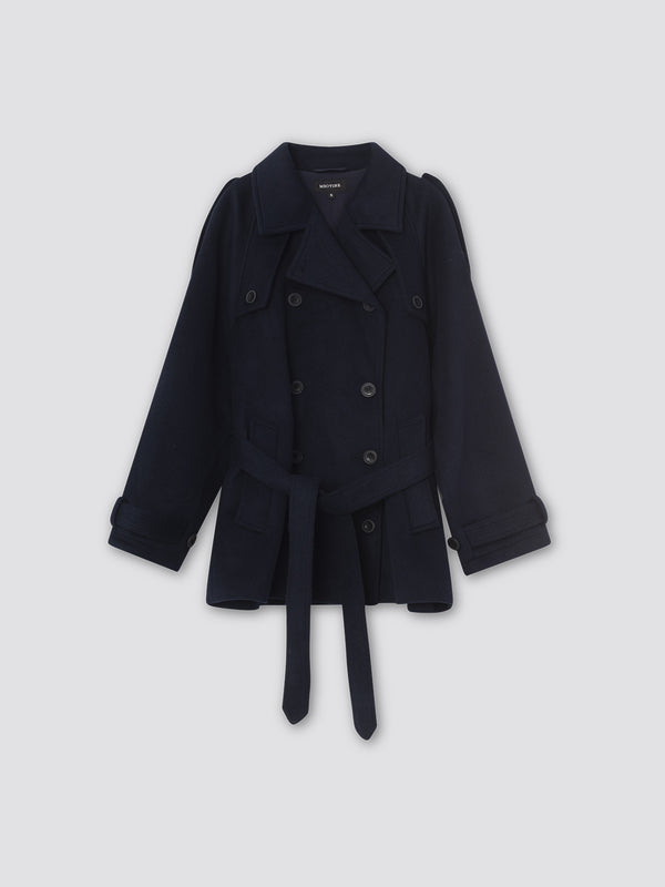 BEA WOOL JACKET - NAVY